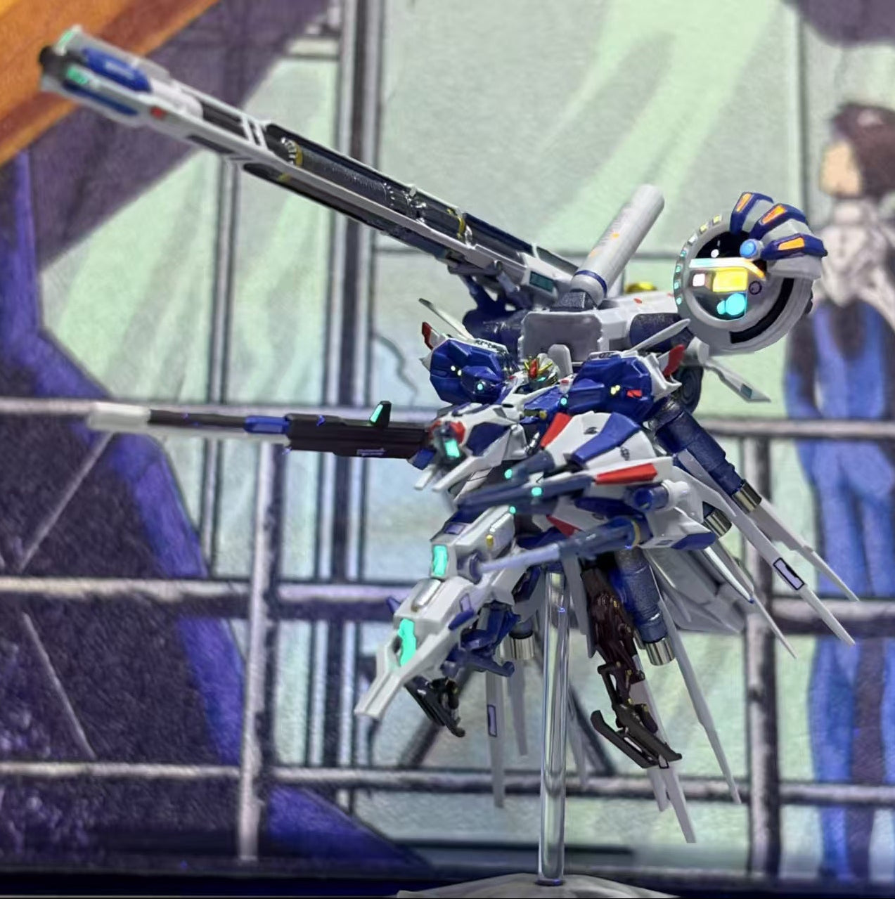 Miniature Gundam (Finished Product)– Hand-crafted, One-of-a-Kind! 🤖🎨