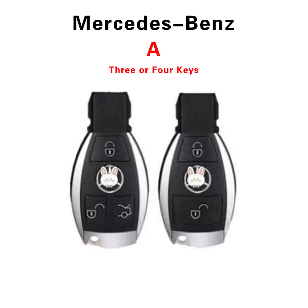 Cute Frosted Car Key Cover