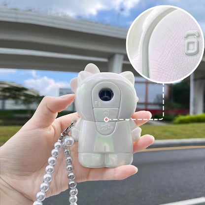 Cute Frosted Car Key Cover