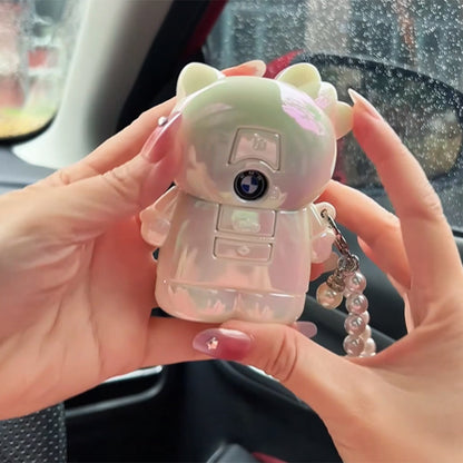 Cute Frosted Car Key Cover
