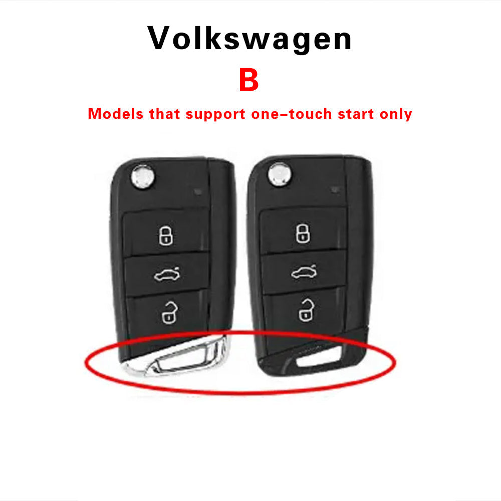 Cute Frosted Car Key Cover