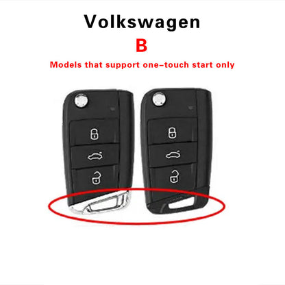 Cute Frosted Car Key Cover